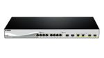 D-LINK-SWITCH-12-PORTE-MANAGED-L2-1U-NERO