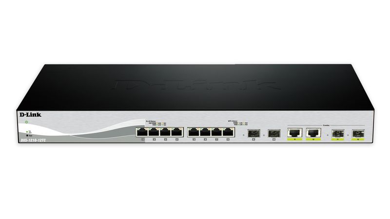 D-LINK-SWITCH-12-PORTE-MANAGED-L2-1U-NERO