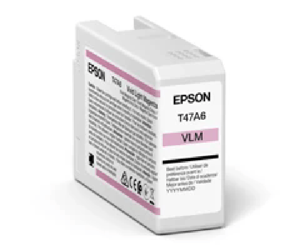 ORIGINALE-Epson-Cartuccia-d--39inchiostro-magenta--chiaro--C13T47A60N-T47A6-50ml