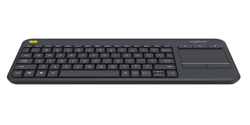 Logitech-K400-Plus-Tv-tastiera-RF-Wireless-QWERTY-Spagnolo-Nero