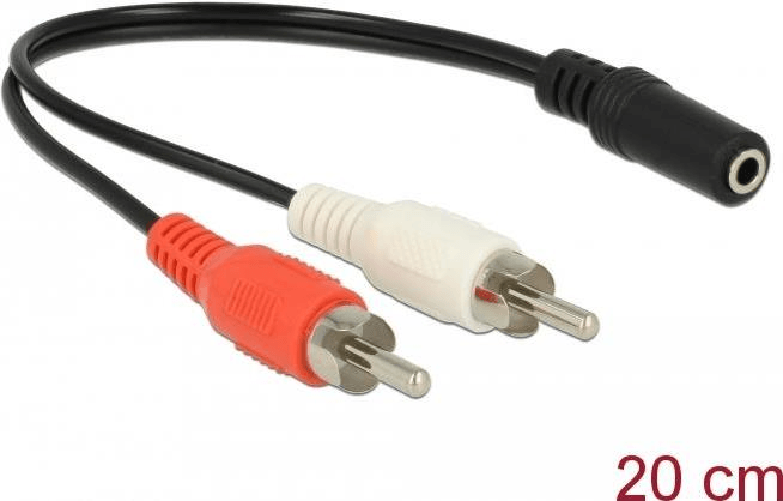 Delock-Cavo-audio-da-2-spine-cinch-a-1-presa-jack-da-35-mm-a-3-pin-da-20-cm