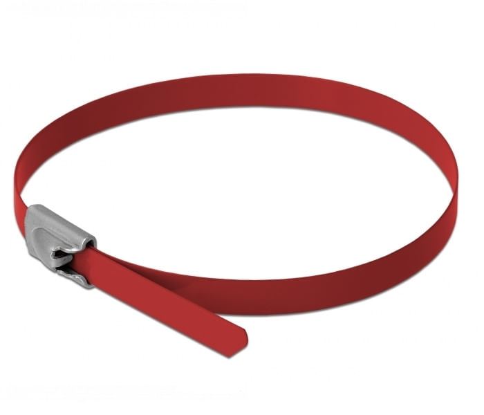 Delock-Fascette-per-cavi-in-acciaio-inossidabile-L-400-x-L-46-mm-rosse-10-pezzi