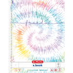 Herlitz New Batik Freedom quaderno per scrivere A4 80 fogli Multicolore