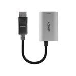 Lindy-41094-cavo-e-adattatore-video-011-m-DisplayPort-HDMI-Grigio--DISPLAYPORT-1.4-TO-HDMI-48G-ACT-CON-