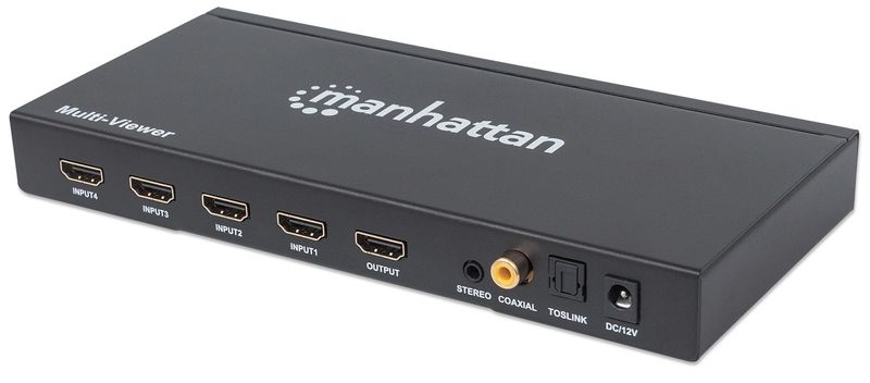 Manhattan-Switch-multiviewer-HDMI-a-4-porte-1080p---Switch-video-audio---4-x-HDMI---Desktop--207881-