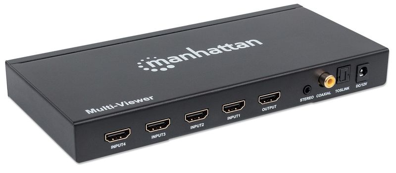 Manhattan-Switch-multiviewer-HDMI-a-4-porte-1080p---Switch-video-audio---4-x-HDMI---Desktop--207881-