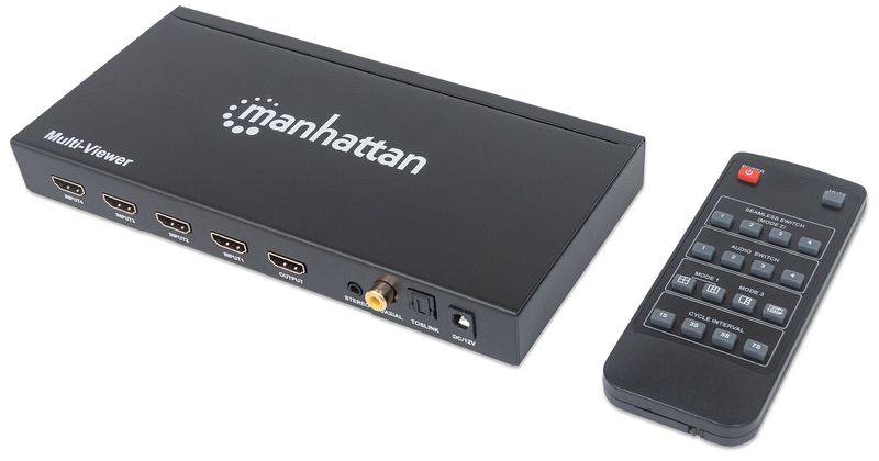 Manhattan-Switch-multiviewer-HDMI-a-4-porte-1080p---Switch-video-audio---4-x-HDMI---Desktop--207881-