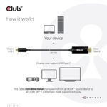 Club3D-Cavo-Hdmi-2.0-To-Usb-C-4K-60Hz-18M-6Ft-M-M