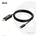 Club3D-Cavo-Hdmi-2.0-To-Usb-C-4K-60Hz-18M-6Ft-M-M