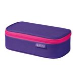 Herlitz 50022076 astuccio per matita Astuccio portamatite Poliestere Rosa, Viola