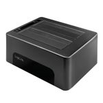 LogiLink QP0029 docking station per unità di archiviazione USB 3.2 Gen 1 (3.1 Gen 1) Type-B Nero