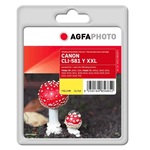 AgfaPhoto APCCLI581XXLY cartuccia d'inchiostro 1 pz Compatibile Giallo