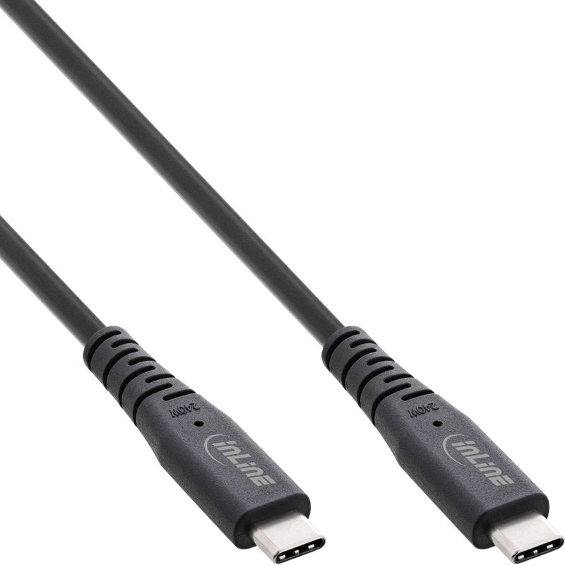 Cavo-USB4---USB-C-ST-ST---PD-240W---8K60Hz---TPE-nero---15m