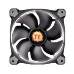 Thermaltake Riing 12 Case per computer Ventilatore 12 cm Nero, Bianco