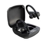 Ksix Sport Buds 2 Cuffie Sportive Bluetooth 5.1 + EDR con Microfono - Autonomia fino a 16h con Custodia