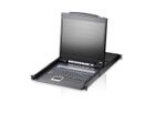 Schwarz--19--LCD-1280x102475Hz--DDC2B--PC-1-8-8x-SPHD-15-Buchsen--folgende-Kabel-sind-enthalten-2x-2L-5202U