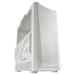 Lc-Power Custodia MidiTower ATX 900W bianca USB3.2/Audio senza alimentatore e ventola