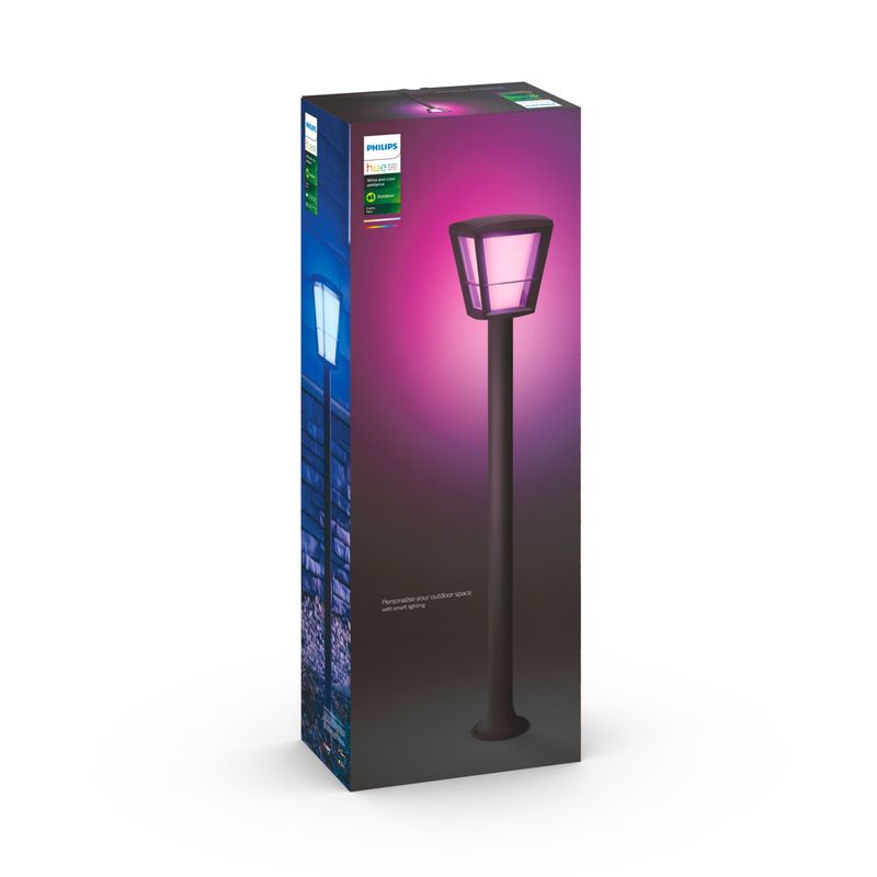 Philips-Hue-White-and-Color-ambiance-Econic-Palo-Smart-Basso-Nero