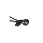 ACT 230V connection cable schuko male (angled) - C13 (angled) 2 m Nero