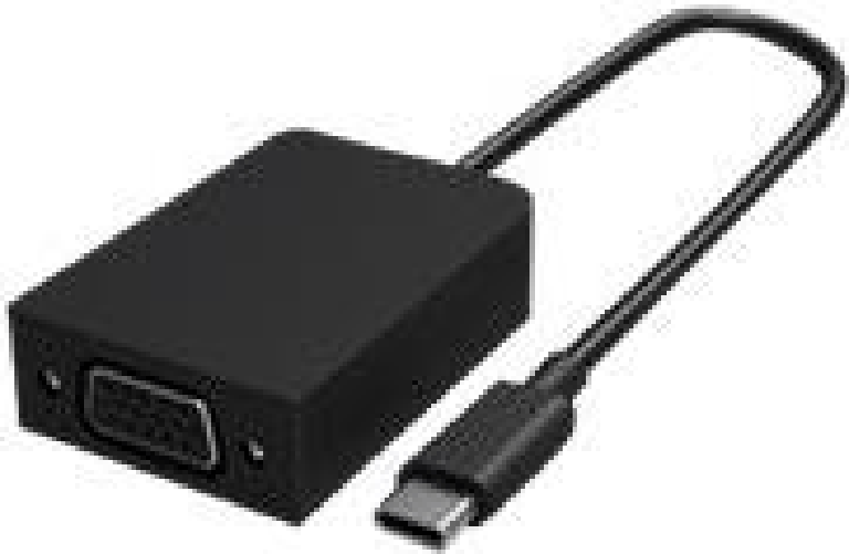 Adattatore-USB-Surface-Spina-USB-C-e-presa-GT-VGA-nera