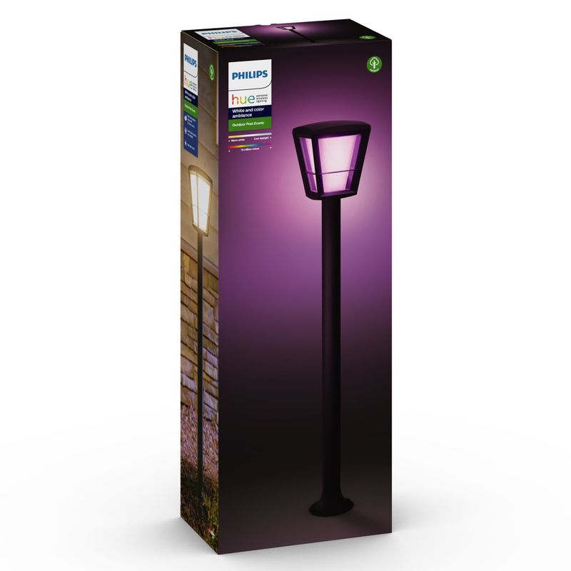 Philips-Hue-White-and-Color-ambiance-Econic-Palo-Smart-Basso-Nero