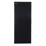 Porta-Chiusa-In-Metallo-Pieno-Con-Serratura-Per-Armadio-Link-27U-600-Mm-Nero