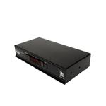 ADDER AV4PRO-DVI switch per keyboard-video-mouse kvm Montaggio rack Nero (Pro 4 port - USB 2.0 DVI - and audio KVM switc