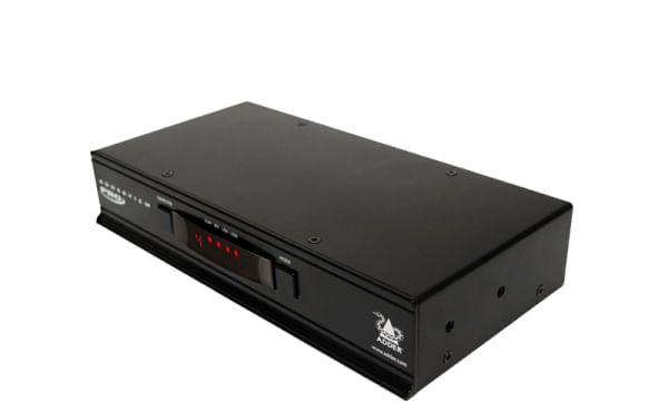 ADDER-AV4PRO-DVI-switch-per-keyboard-video-mouse-kvm-Montaggio-rack-Nero--Pro-4-port---USB-2.0-DVI---and-audio-KVM-switc