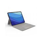 Logitech Combo Touch Sabbia Smart Connector Tedesco (COMBO TOUCH F.IPADPRO12.9-INCH - 5TH GEN. - SAND - DEU - CENTRAL)