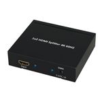 Value 14.99.3582 HDMI 2x HDMI 4096 x 2160 Pixel nero 4K Ultra HD