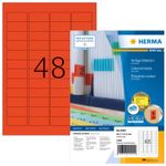 HERMA 4545 Rettangolo Rosso 4800pezzo(i) etichetta autoadesiva (4545)