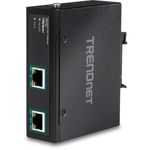 Trendnet TI-E100 moltiplicatore di rete Trasmettitore di rete Nero 10, 100, 1000 Mbit/s