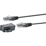 Schwaiger-TAL6731-533-Kabelschnittstellen--adapter-RJ45-RJ45-TAE-F-Schwarz--TAL6731533-