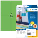 HERMA 4564 Rettangolo Verde 80 pezzo(i) etichetta autoadesiva (4564)