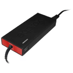 Approx APPUA90SLIM adattatore e invertitore Universale 90 W Nero, Rosso