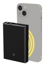 Ksix-Powerbank-Magsafe-10000mAH-22.5W-PD---15W-Wireless---Cable-USB-A-A-USB-C---Color-Negro