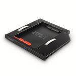 Axagon RSS-CD09 2.5 SSD/HDD caddy into DVD slot 9.5 mm LED ALU scheda di interfaccia e adattatore Interno SATA