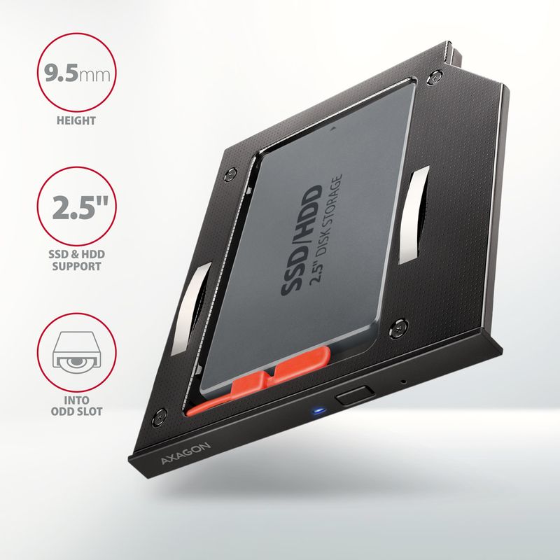 AXAGON-RSS-CD09-2.5-SSD-HDD-9.5mm-Optical-Drive-Adapter