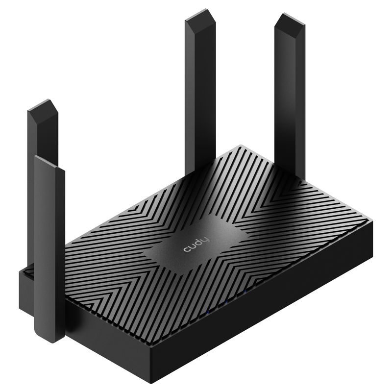 Cudy-WR1500-router-wireless-Gigabit-Ethernet-Dual-band--2.4-GHz-5-GHz--Nero