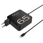 Dcu tecnologic Caricabatterie USB-C DCU Tecnologic Cavo lungo da 65 W - Ricarica rapida ed efficiente - Colore nero