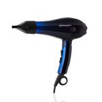 Orbegozo SE 2085 asciuga capelli 2200 W Nero, Blu