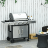 Outsunny-Barbecue-Gas-con-Coperchio-e-5-Bruciatori-da-15.2kW-e-4-Ruote-128x50x113cm