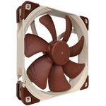 Noctua NF-A14 PWM Case per computer Ventilatore 14 cm Marrone