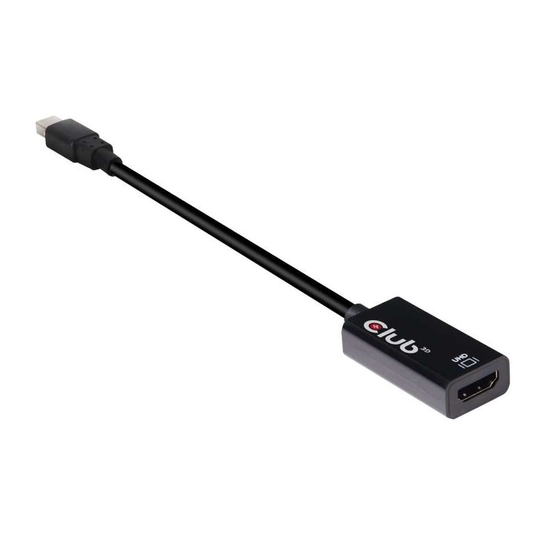 Club3D-Adattatore-Mini-Displyport-1.4-Maschio-To-Hdmi-2.0-Femmina---Supporto-Hdr