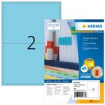 HERMA-4568-Rettangolo-Blu-200-pezzo-i--etichetta-autoadesiva--4568-