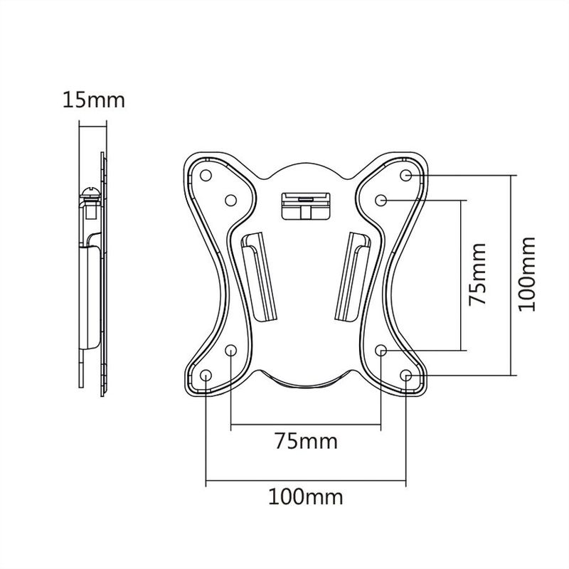 FIXED-BRACKET-100X100