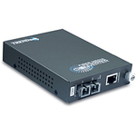 Trendnet TFC-1000S20 convertitore multimediale di rete 2000 Mbit/s 1310 nm Modalità singola Grigio