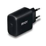 Lindy 73426 Caricabatterie per dispositivi mobili Universale Nero AC Ricarica rapida Interno