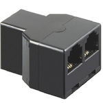 Microconnect 50597 adattatore per inversione del genere dei cavi RJ11 6P4C Bianco (ISDN T-Adapter RJ11/6P4C - 1 X Female