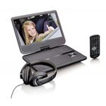 Lenco DVP-1010 Lettore DVD portatile Convertibile 25,4 cm (10") 1024 x 600 Pixel Nero